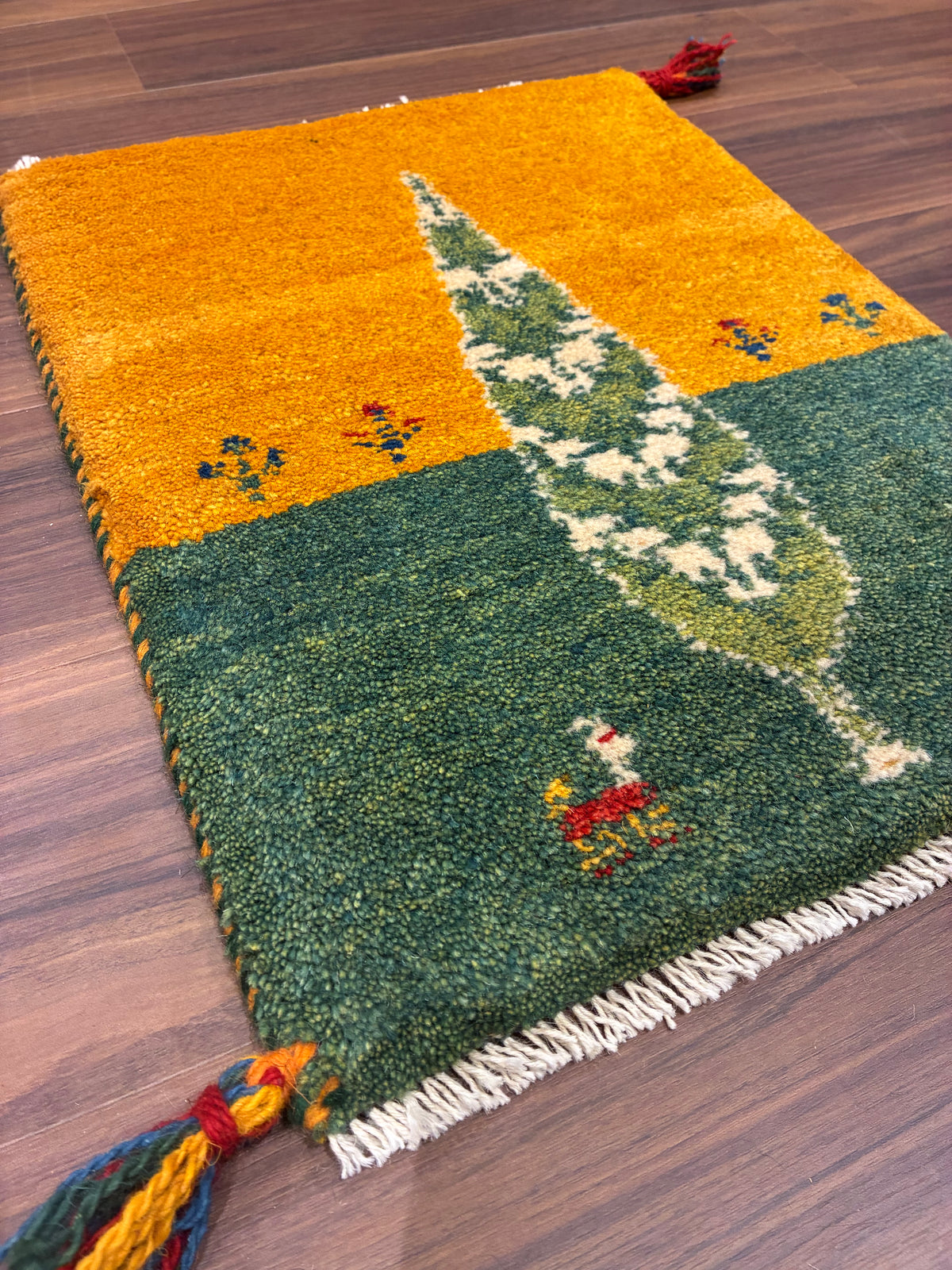【千葉店】ギャッベ 52cm x 40cm NN20382