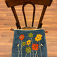 【千葉店】ギャッベ 44cm x 40cm Z3345