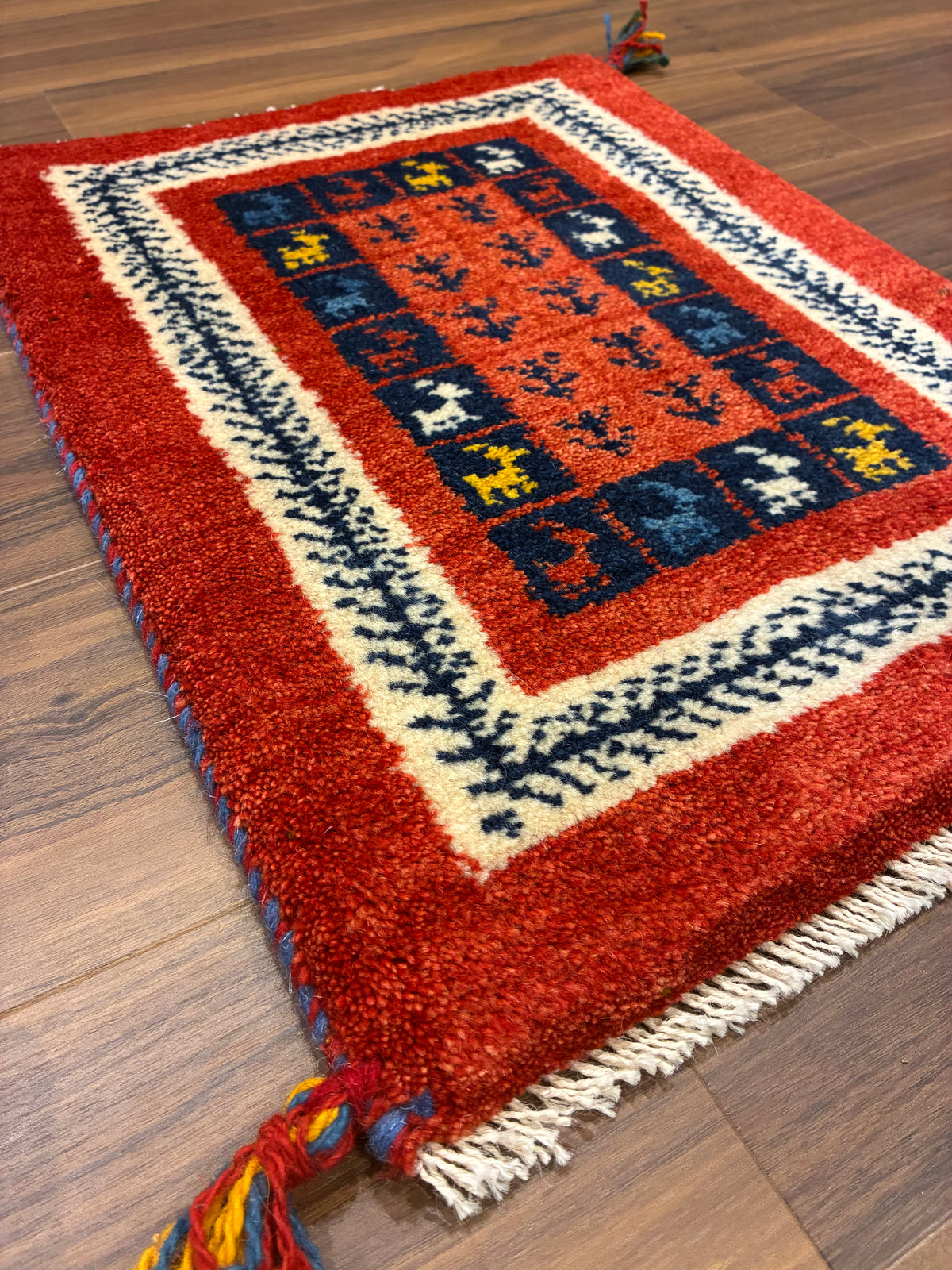 【千葉店】ギャッベ 55cm x 42cm NN20484
