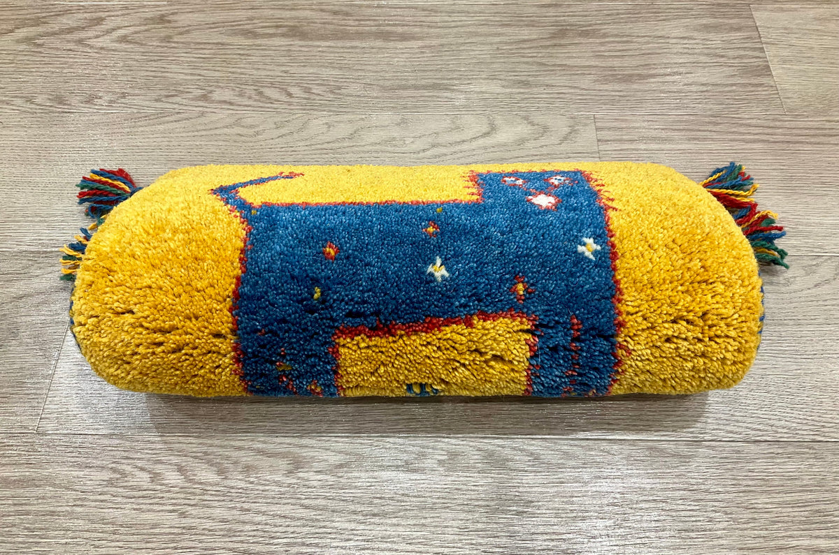 【福岡店】ギャッベ 44cm x 38cm Z3289