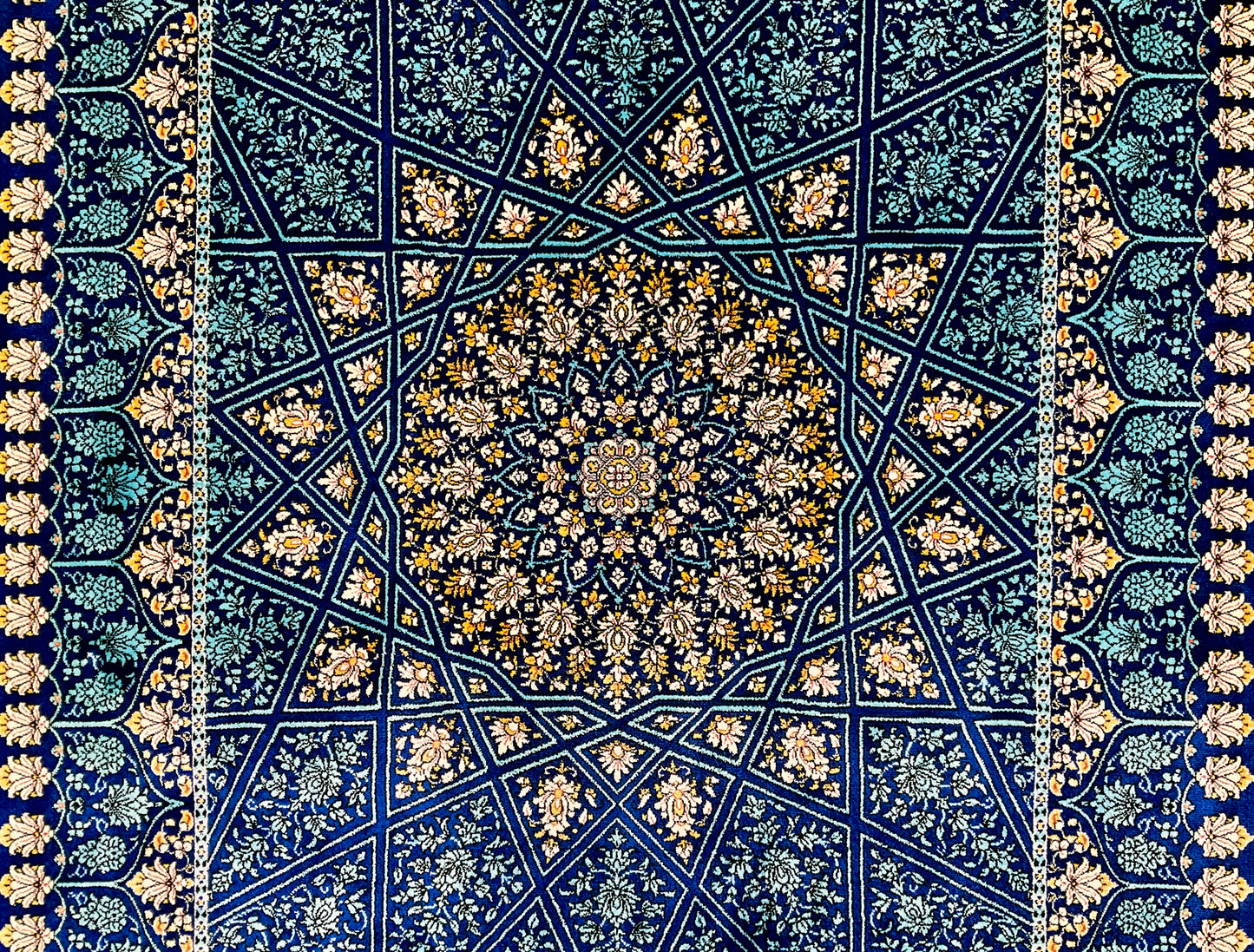 ペルシャンシルク 120cm x 80cm PS10682