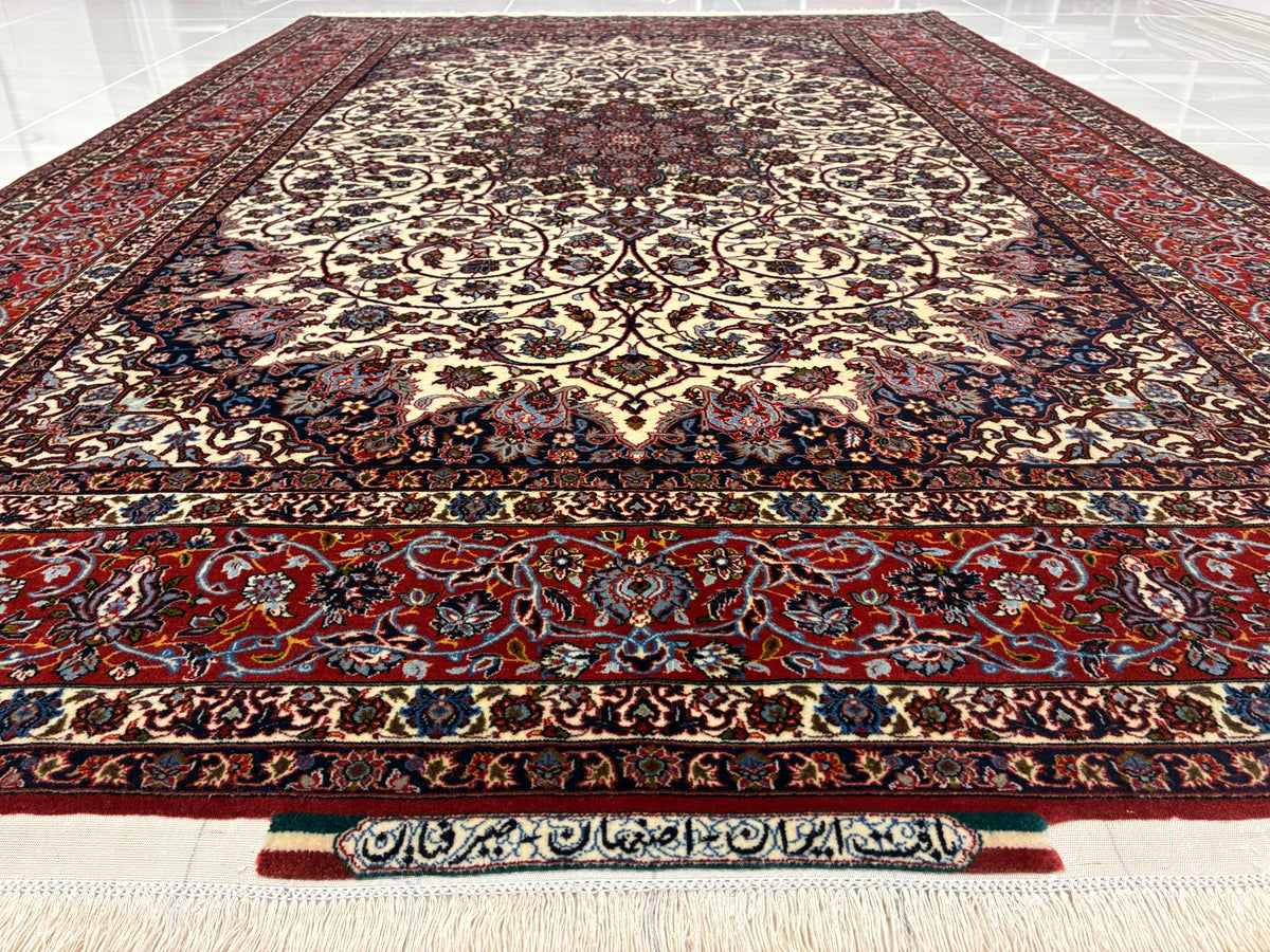 【千葉店】 イスファハン セイラフィアン工房 230cm x 152cm PS13458