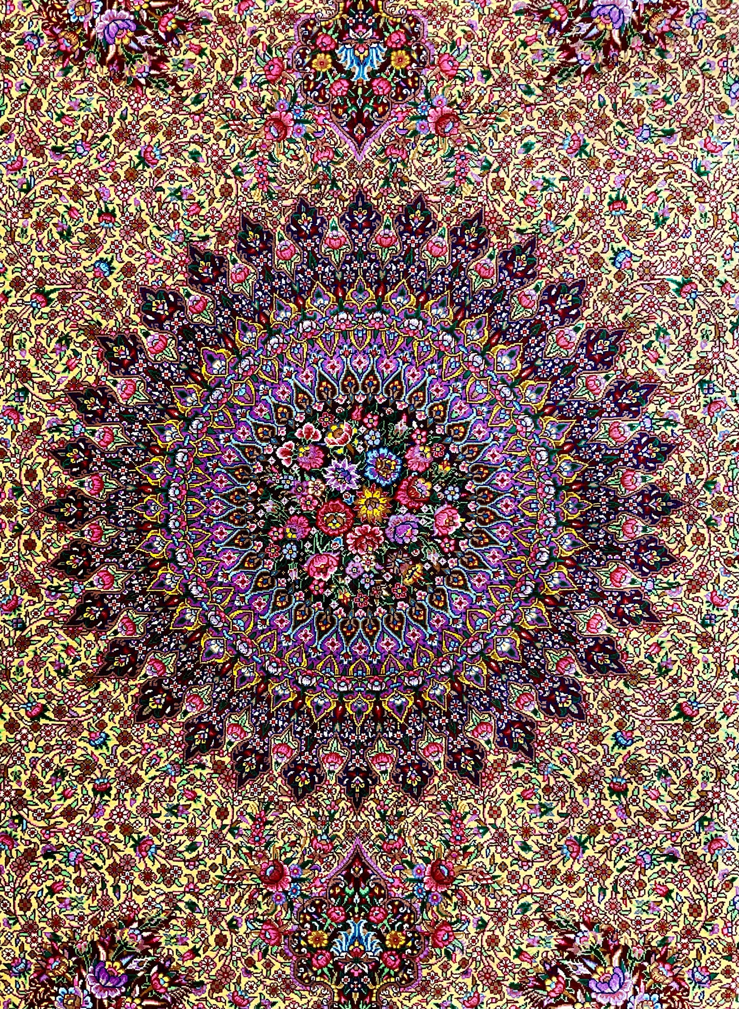 クム モハンマディ工房 207cm x 135cm NT15027