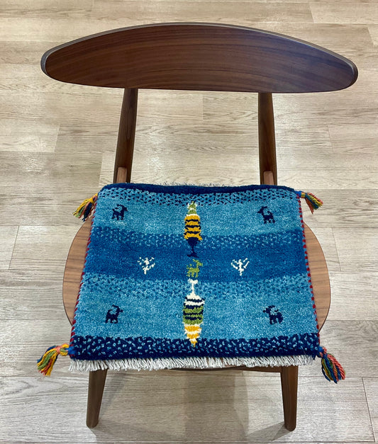 ギャッベ 41cm x 39cm AJ29510