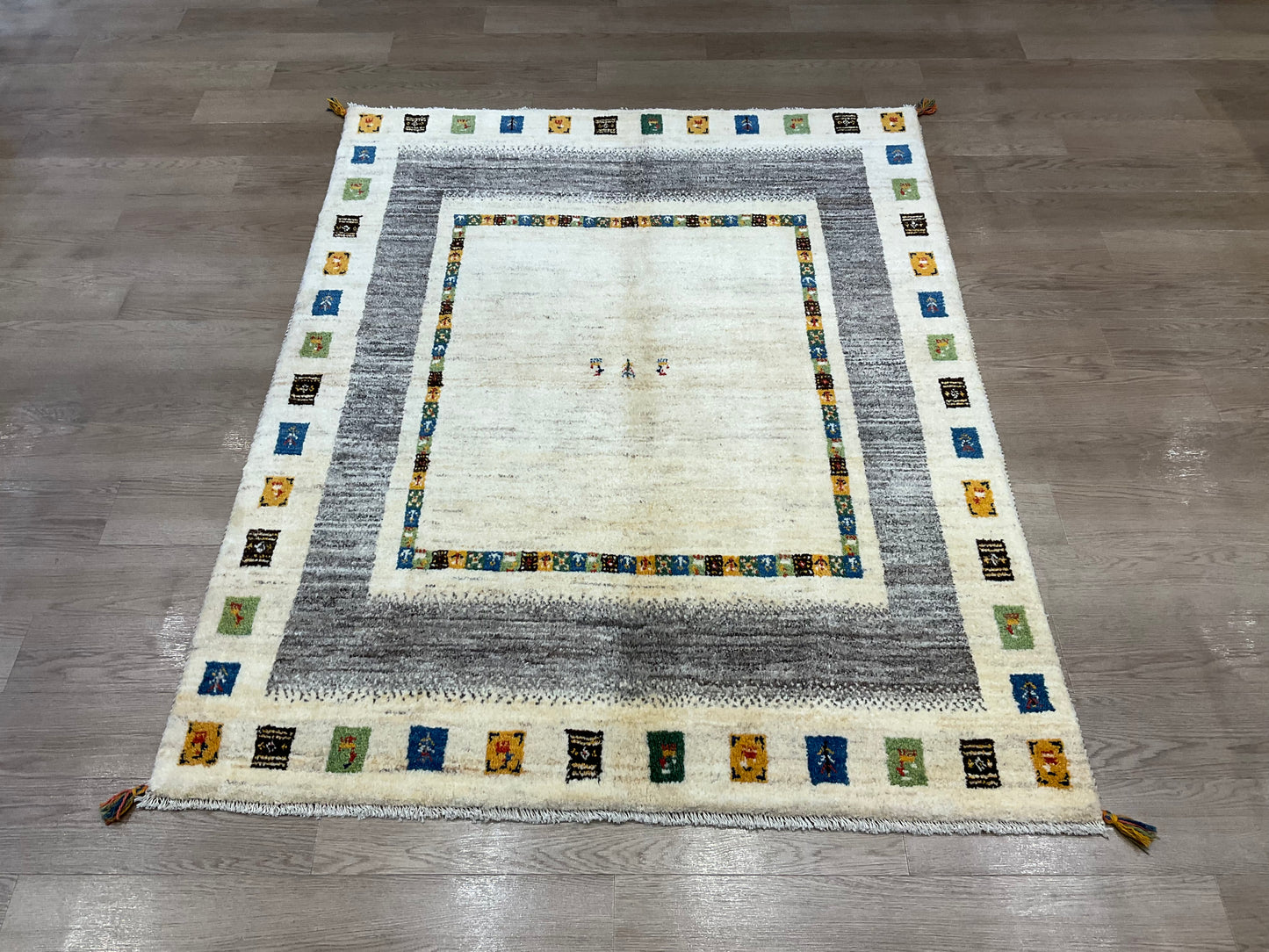 ギャッベ  193cm x 153cm RJ9366