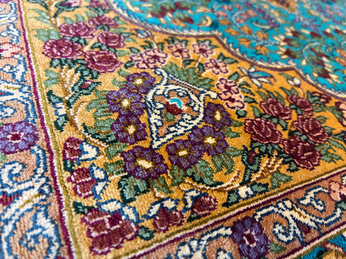 【千葉店】クム アフマディ工房 90cm x 62cm PS11946