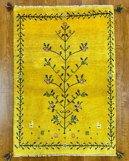 【オンライン限定】ギャッベ 117cm x 83cm RJ11772