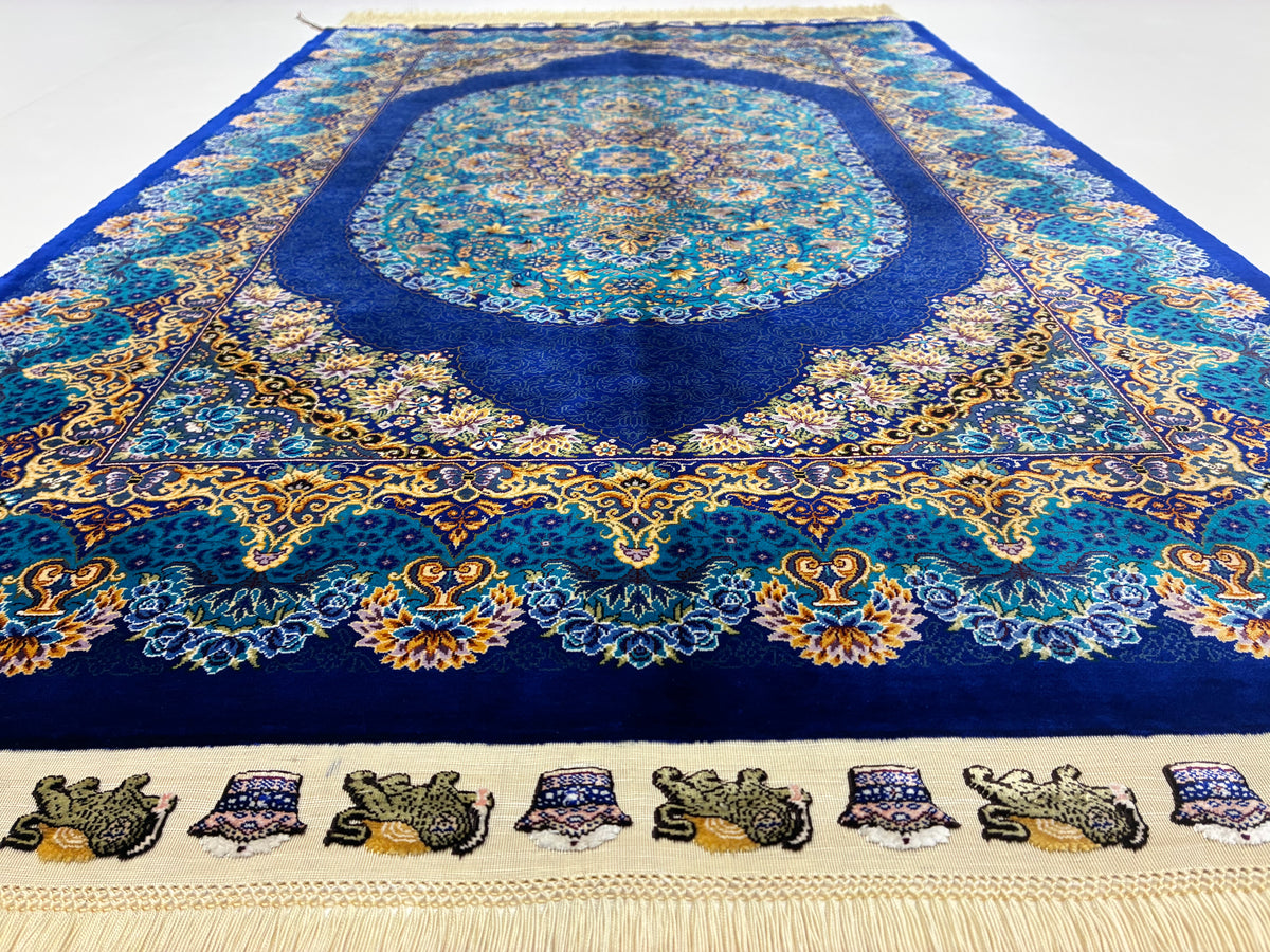 【千葉店】クム ジェッディ工房 125cm x 81cm PS13472