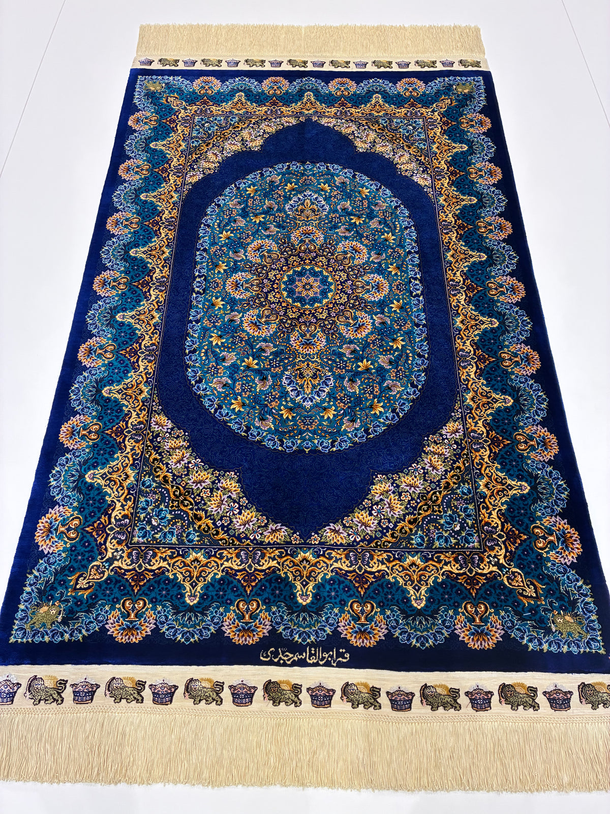 【千葉店】クム ジェッディ工房 125cm x 81cm PS13472