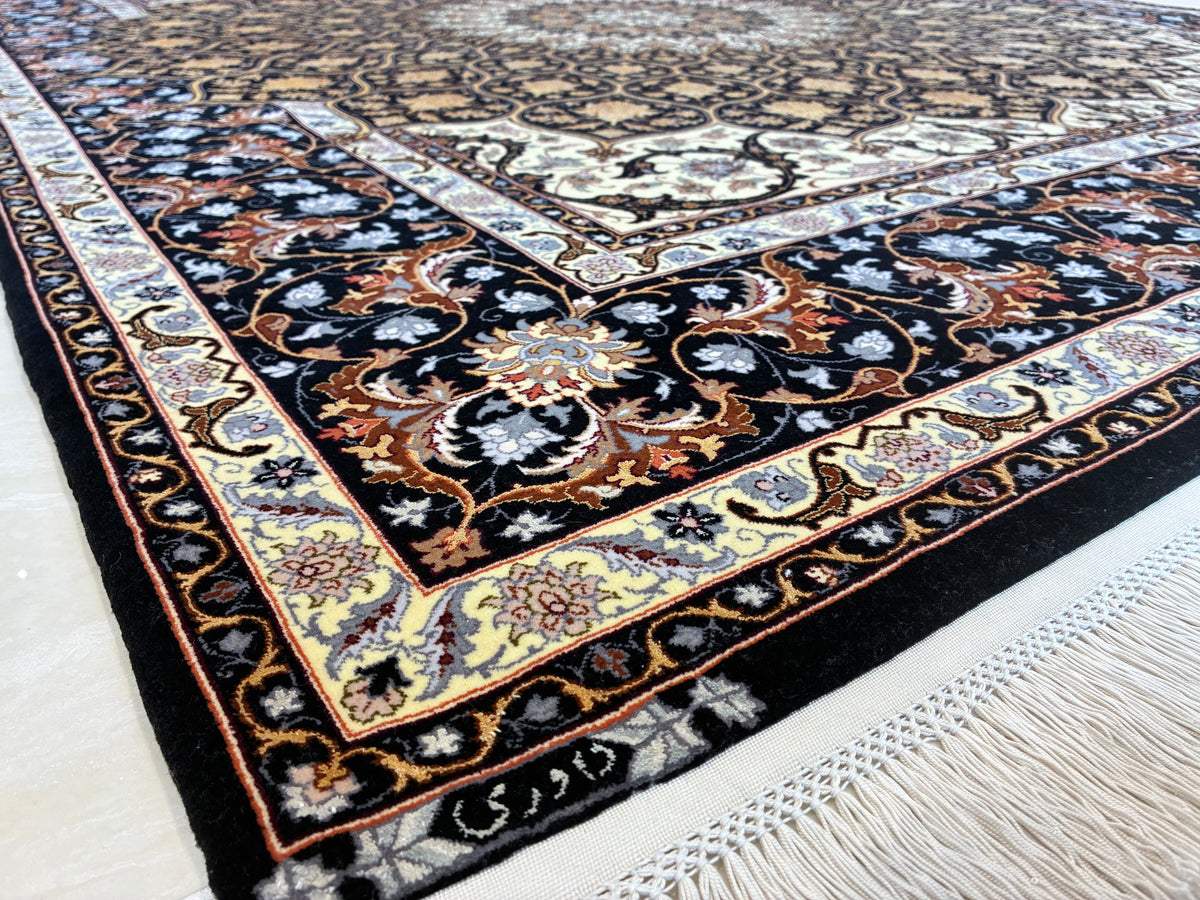 【千葉店】 イスファハン ダバリ工房 250cm x 205cm PS5218