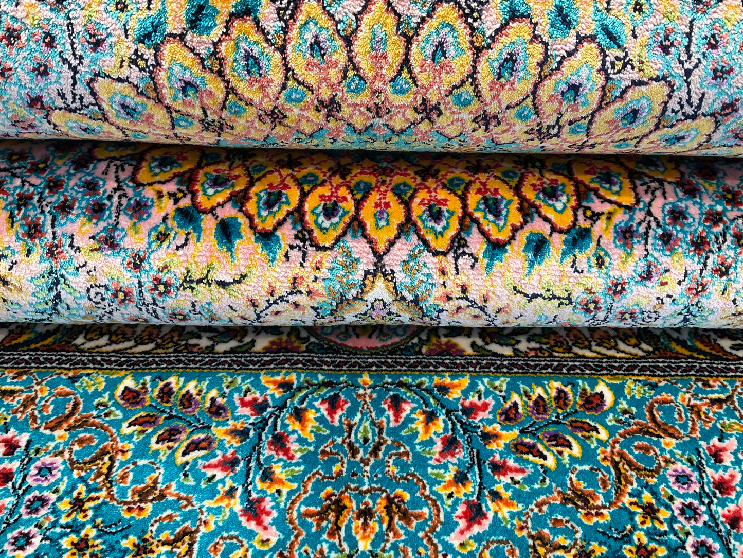 ペルシャンシルク 120cm x 80cm PS11798