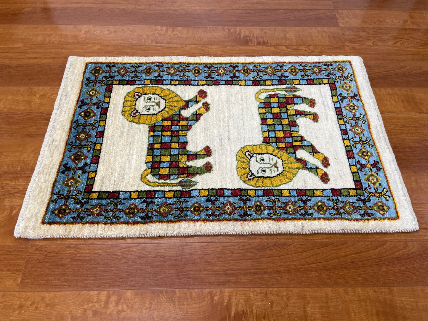 【オンライン限定】カシュクリギャッベ 96cm x 61cm RJ17296