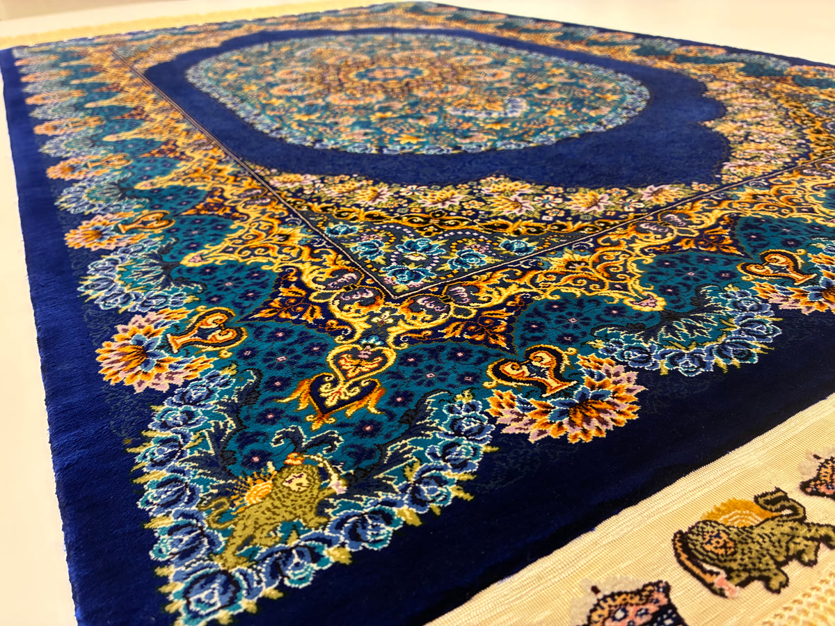 【千葉店】クム ジェッディ工房 125cm x 81cm PS13472