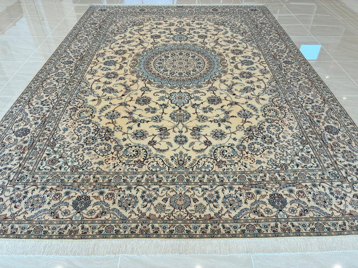 【千葉店】ナイン・シシラ ハビビアン工房 359cm x 257cm NT7591