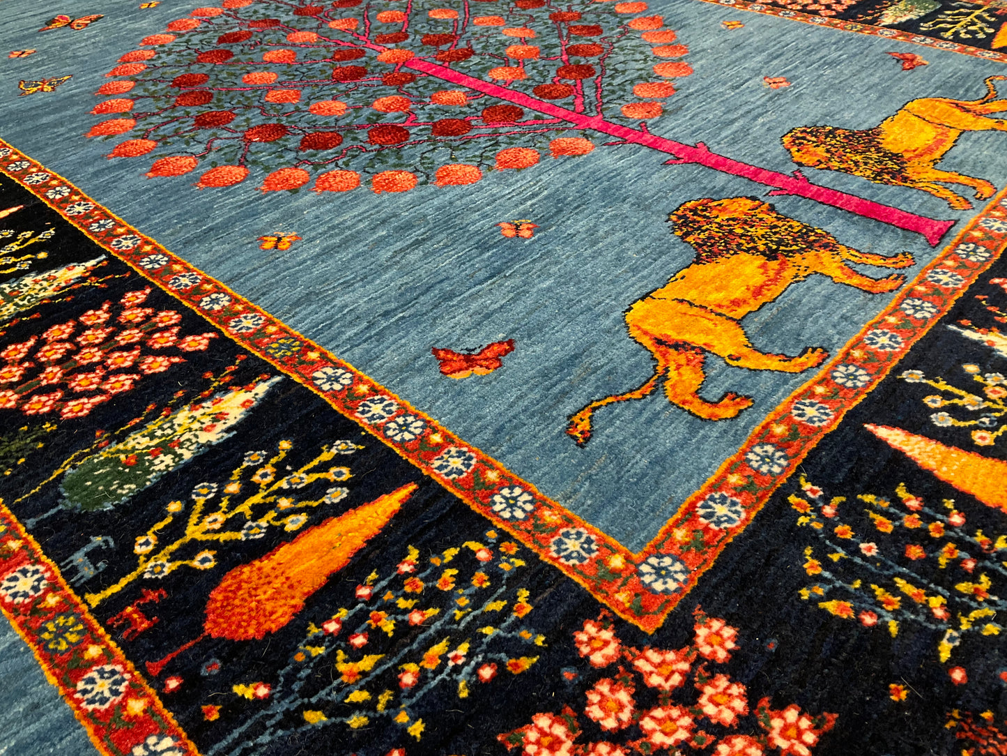 カシュクリギャッベ  210cm x 150cm RJ15633