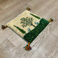 【福岡店】ギャッベ 37cm x 38cm Z3692