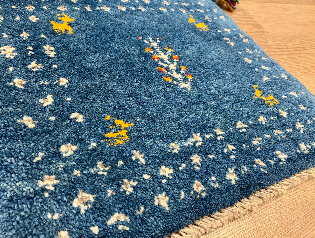 【福岡店】ギャッベ 42cm x 37cm Z3192