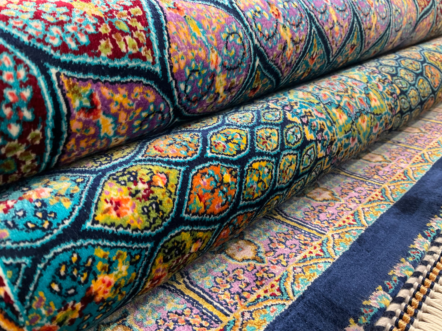 ペルシャンシルク 90cm x 60cm PS10926