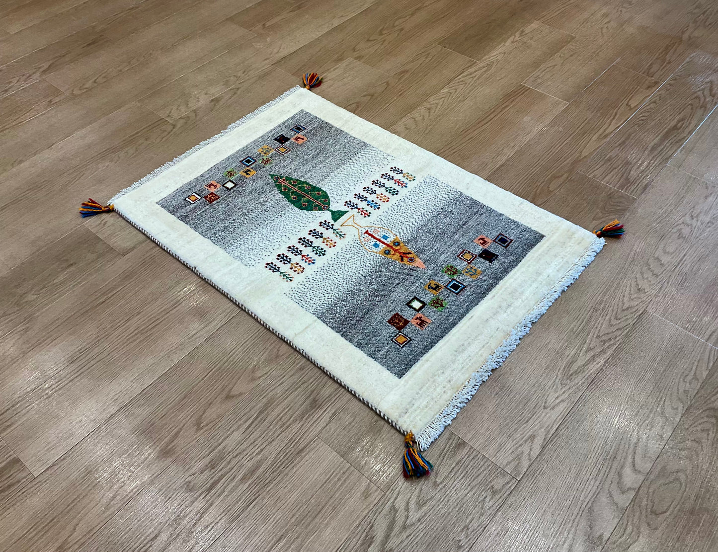 カシュクリギャッベ 90cm x 65cm RJ11401