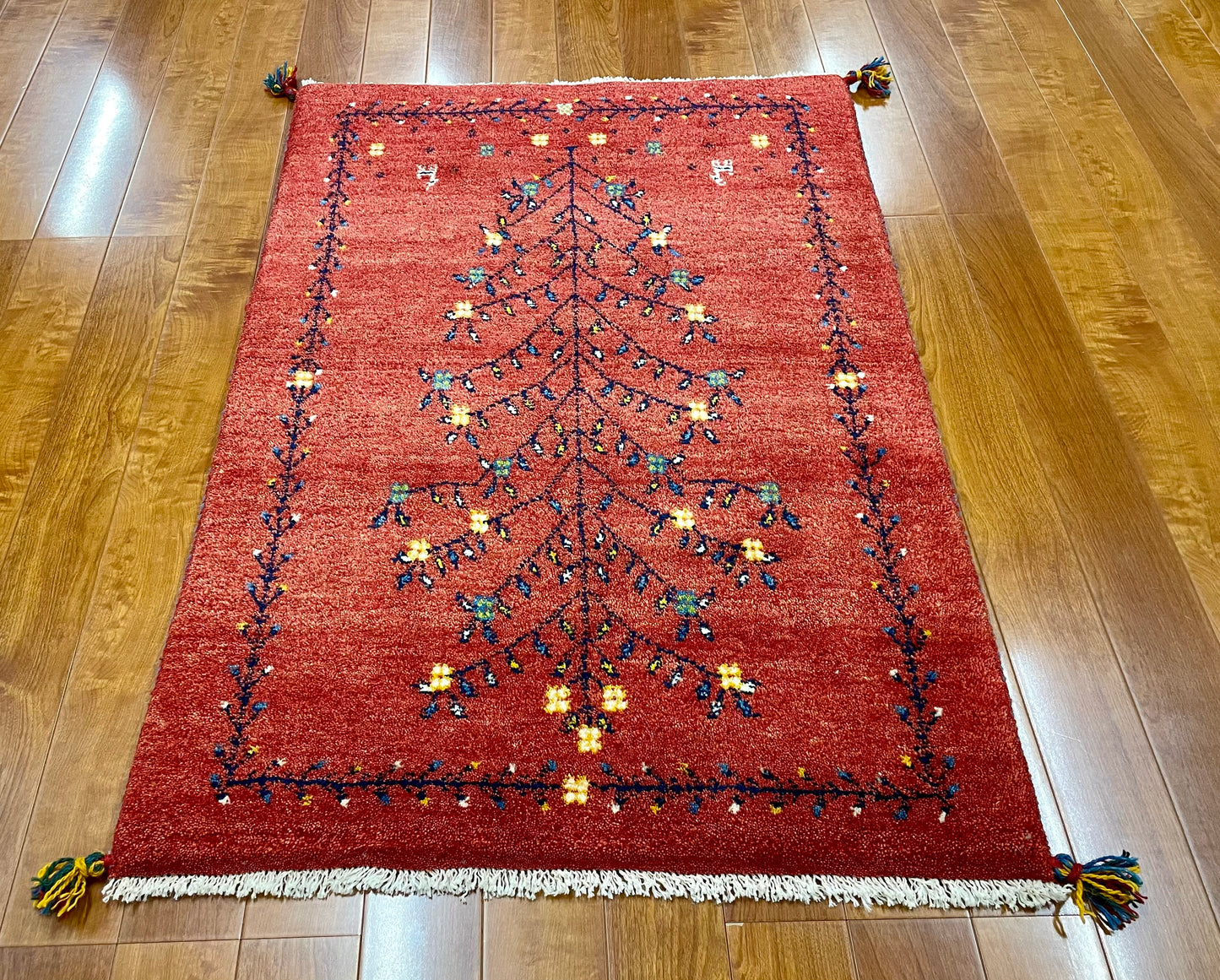 【オンライン限定】ギャッベ 120cm x 83cm RJ11183