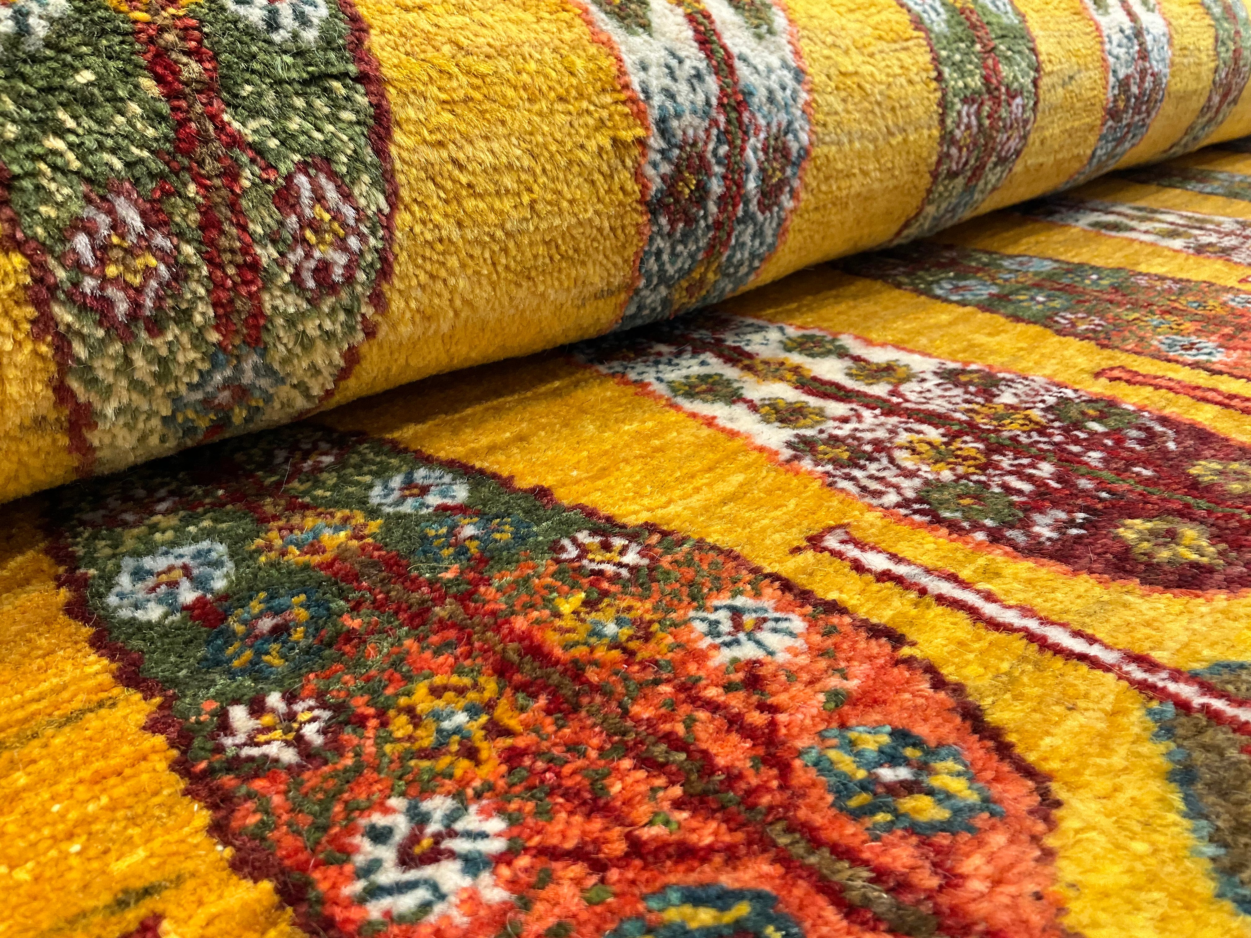 カシュクリギャッベ 202cm x 150cm RJ16043 – ペルシャ絨毯専門店