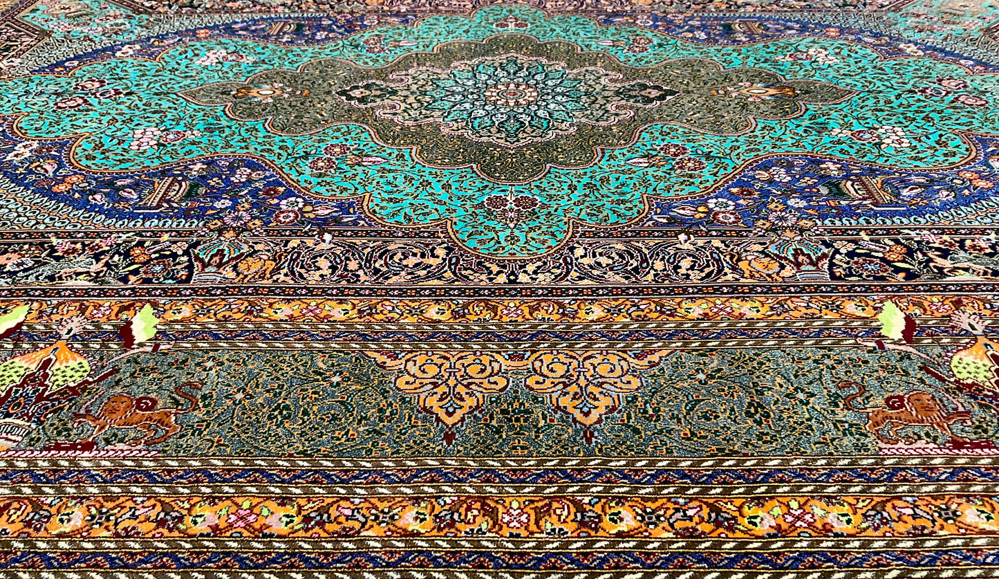 クム ジャムシーディ工房 160cm x 102cm JM248