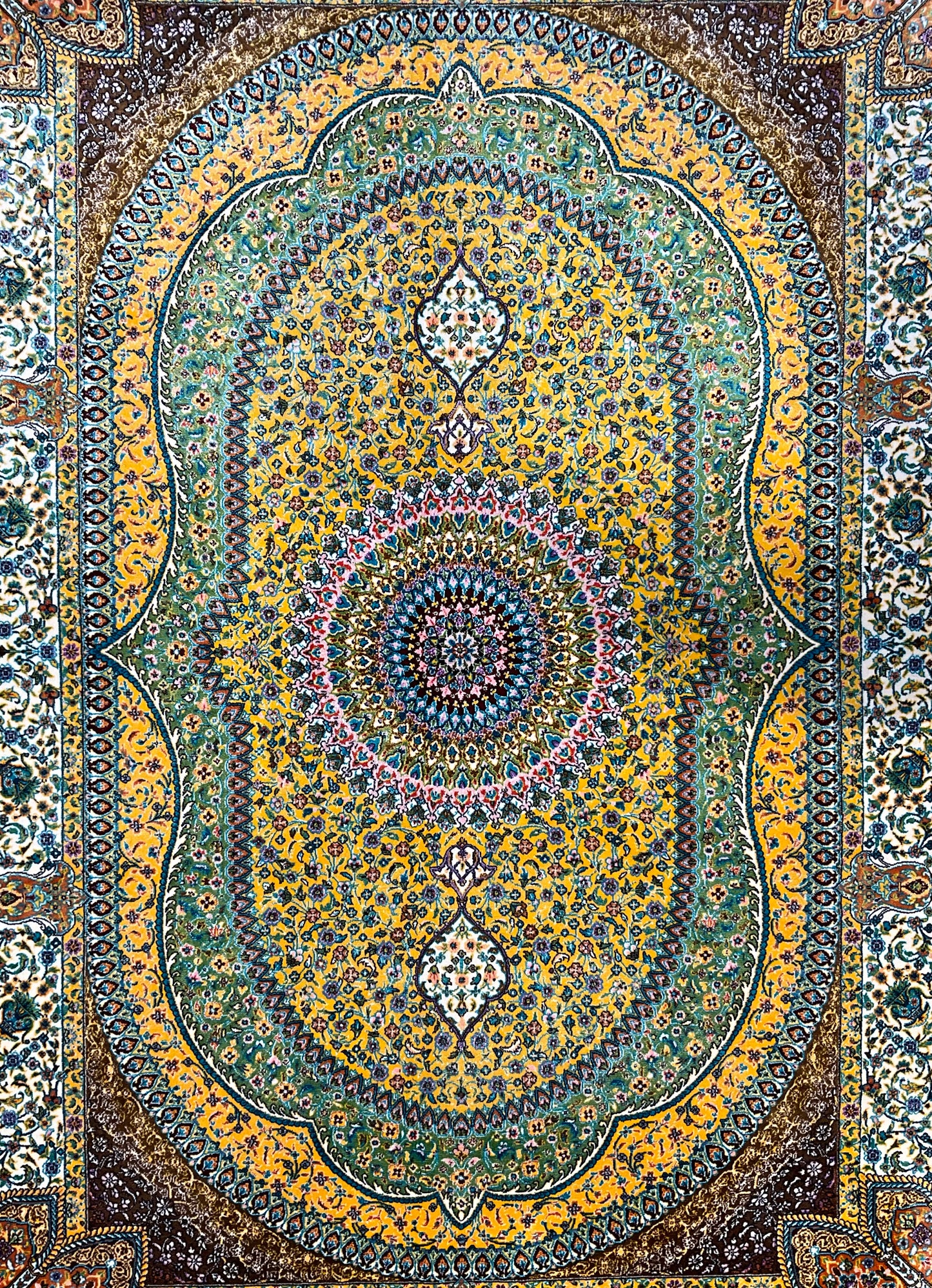 ペルシャンシルク 120cm x 80cm PS12397