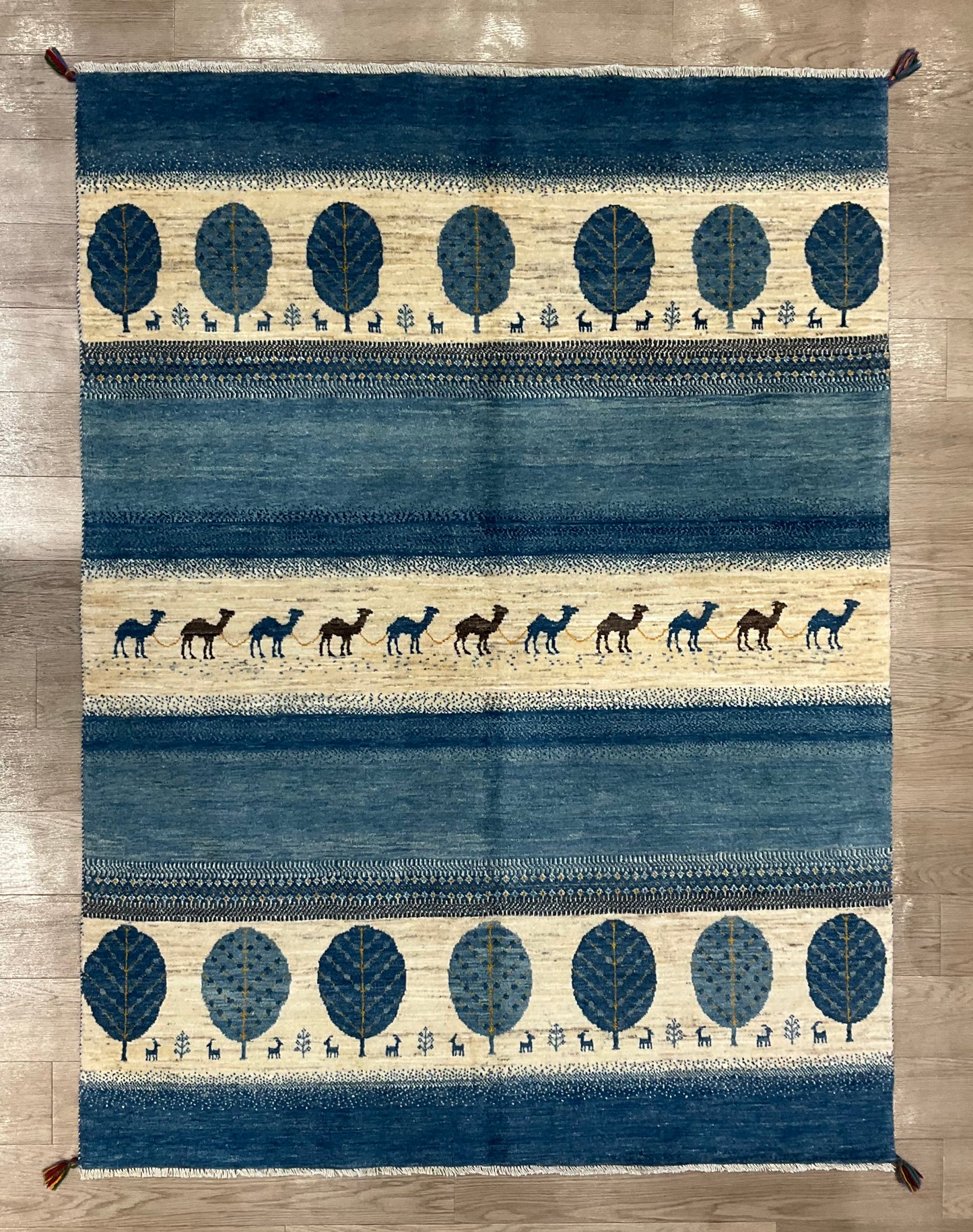 カシュクリギャッベ  200cm x 150cm RJ11866