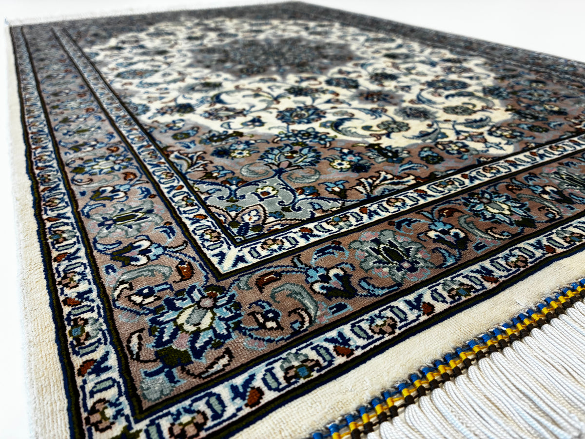 【千葉店】カシャーンシルク ファッラー工房 90cm x 58cm PS12627
