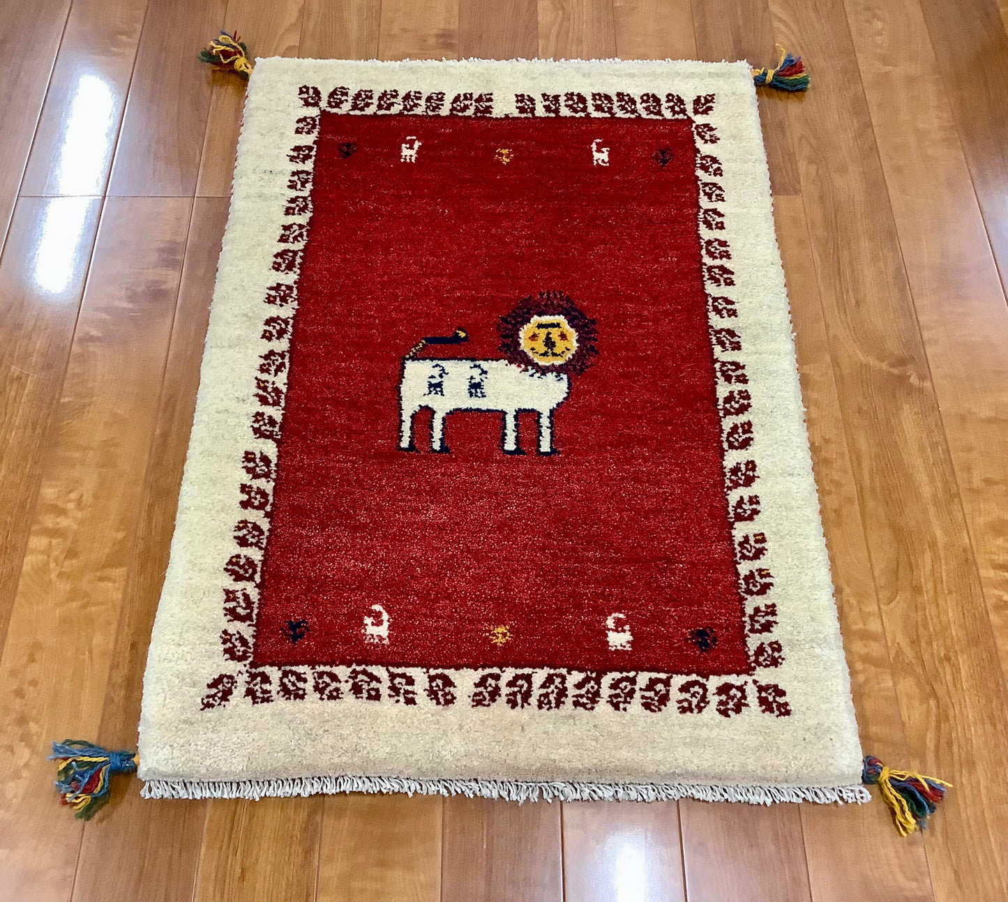 【オンライン限定】ギャッベ 90cm x 62cm RJ12371