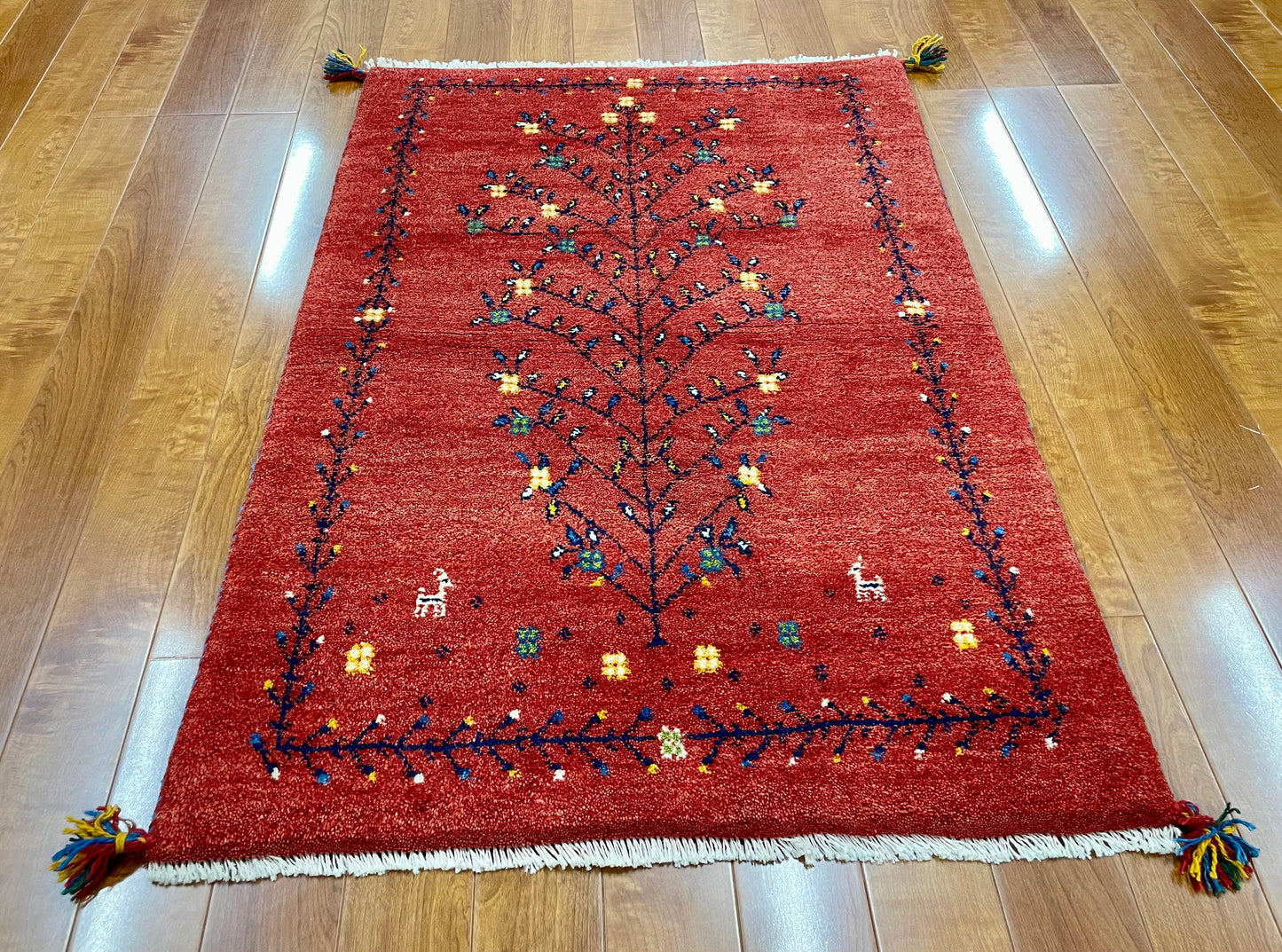 【オンライン限定】ギャッベ 120cm x 83cm RJ11183