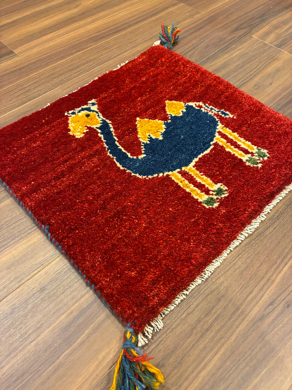 【千葉店】ギャッベ 45cm x 40cm T8362