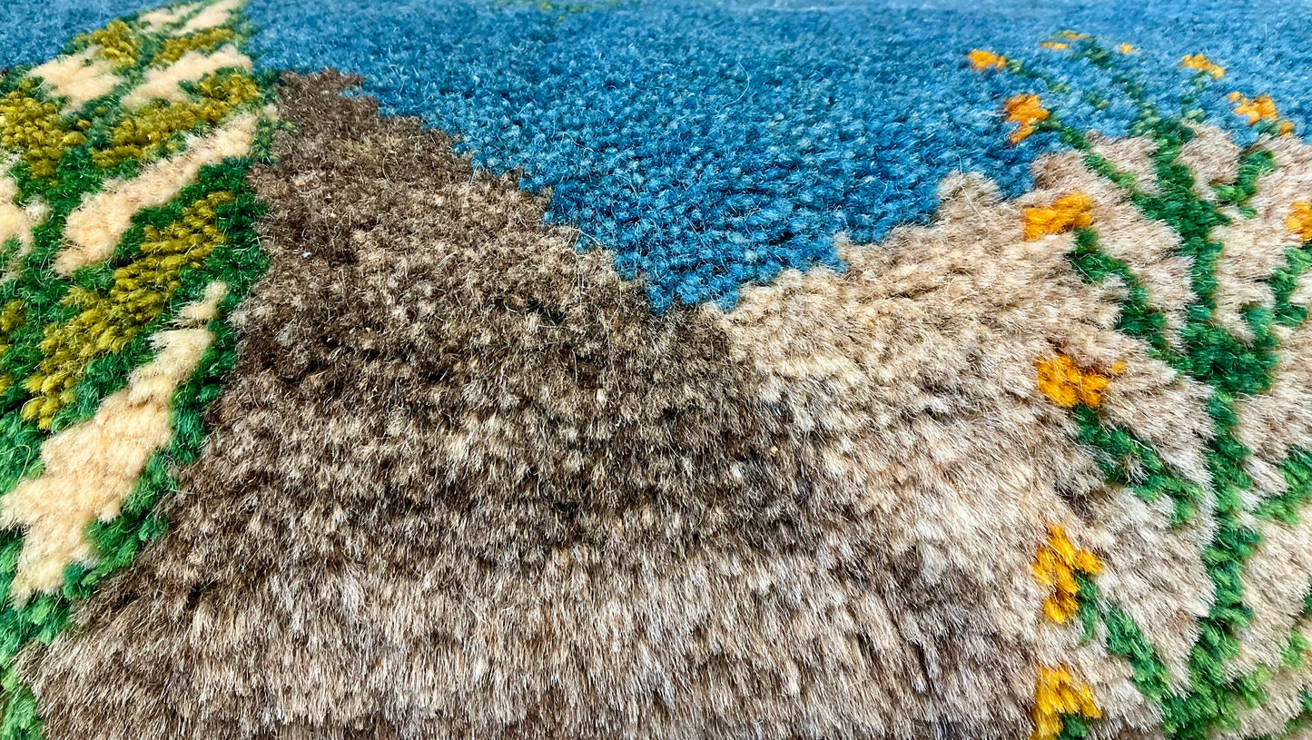 ギャッベ 40cm x 40cm Z27