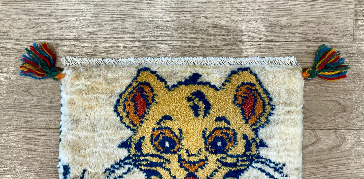 ギャッベ 41cm x 42cm T7589