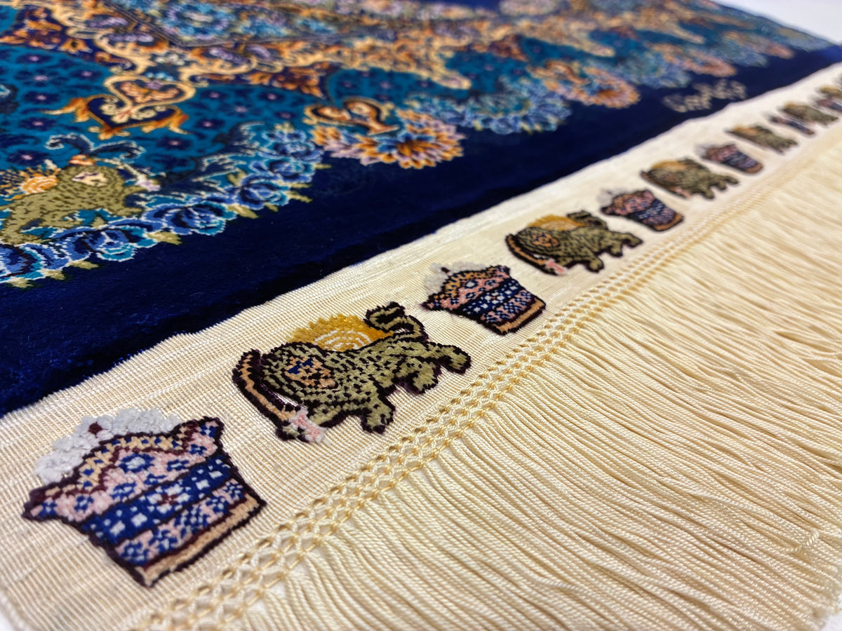 【千葉店】クム ジェッディ工房 125cm x 81cm PS13472