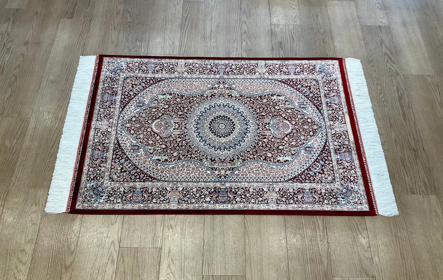 ペルシャンシルク 120cm x 80cm PS9452