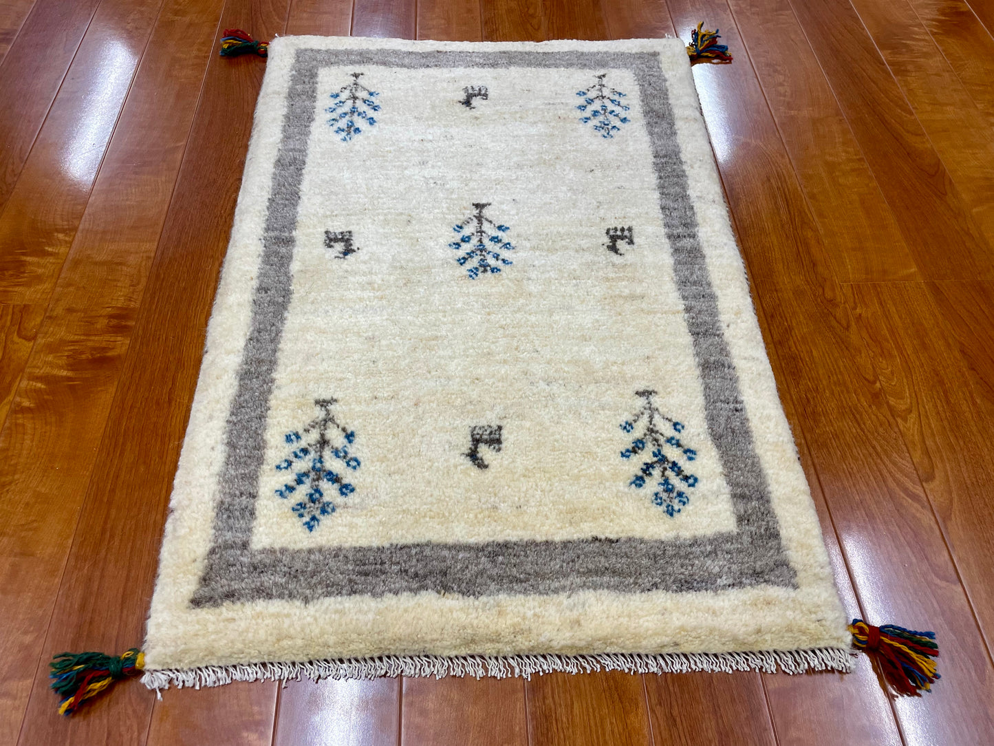 【オンライン限定】ギャッベ 90cm x 63cm RJ14097
