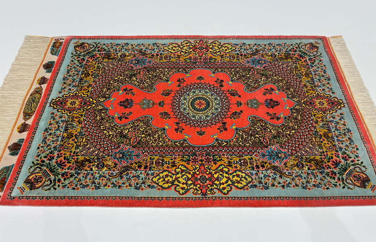 【千葉店】クム ジャムシディ工房 91cm x 61cm PS12955