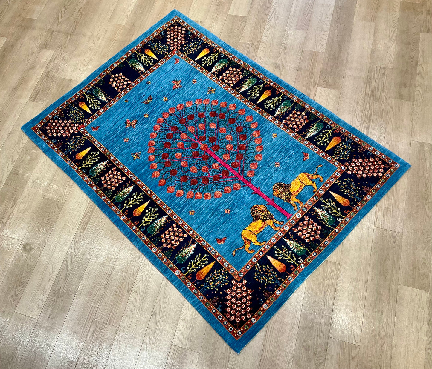 カシュクリギャッベ  210cm x 150cm RJ15633