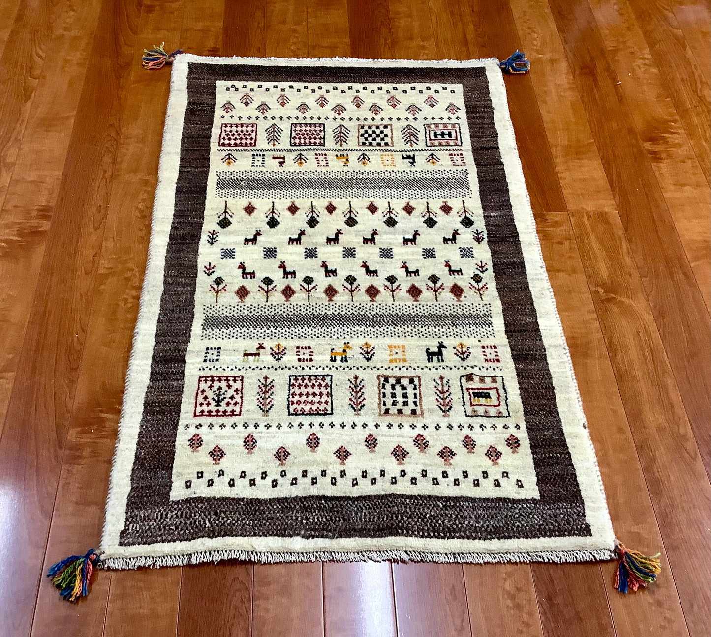 【オンライン限定】ギャッベ アマレバフト 120cm x 75cm RJ2503