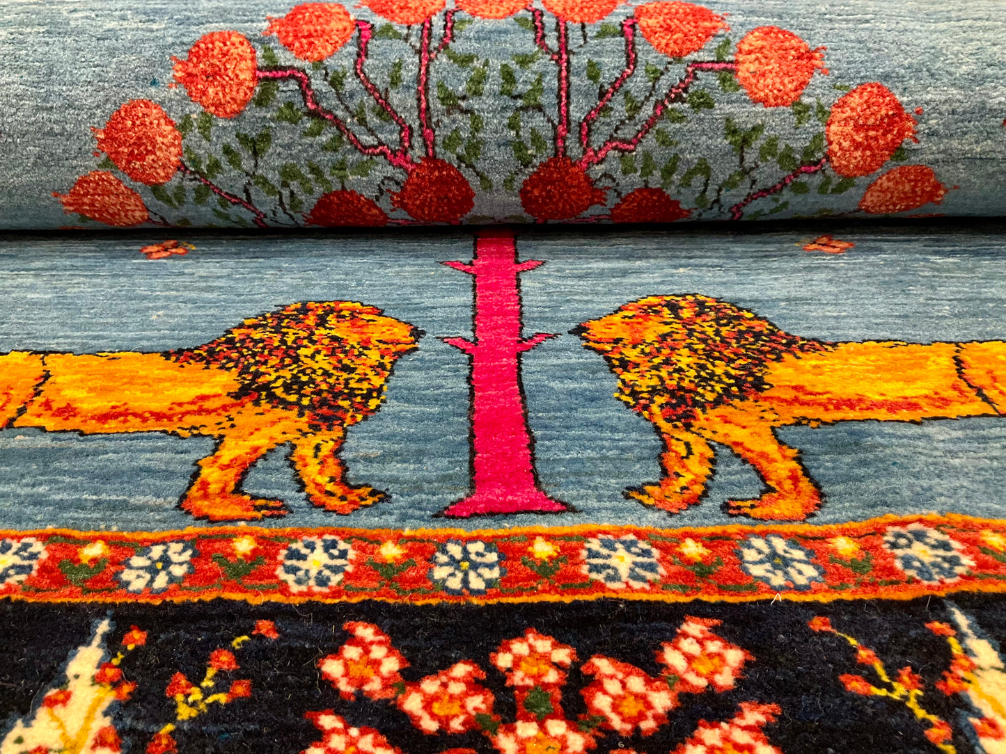 カシュクリギャッベ  210cm x 150cm RJ15633