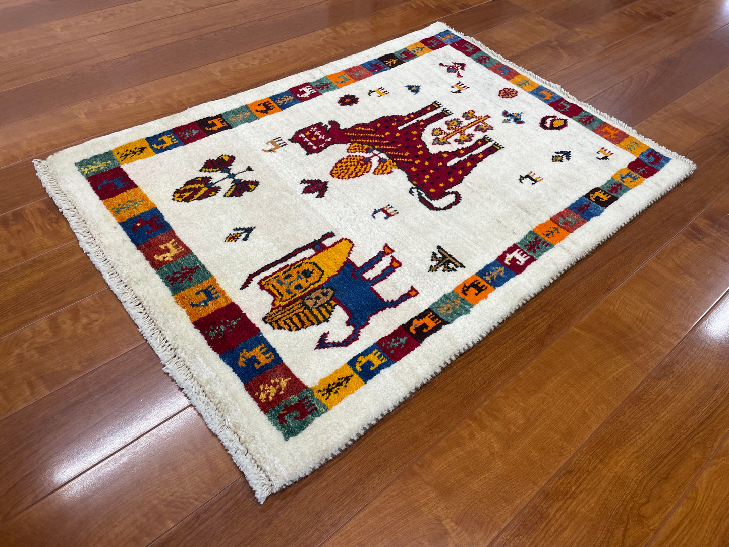 【オンライン限定】ギャッベ アマレバフト 86cm x 62m RJ17076