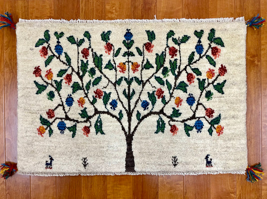 【オンライン限定】ギャッベ 90cm x 60cm RJ13455