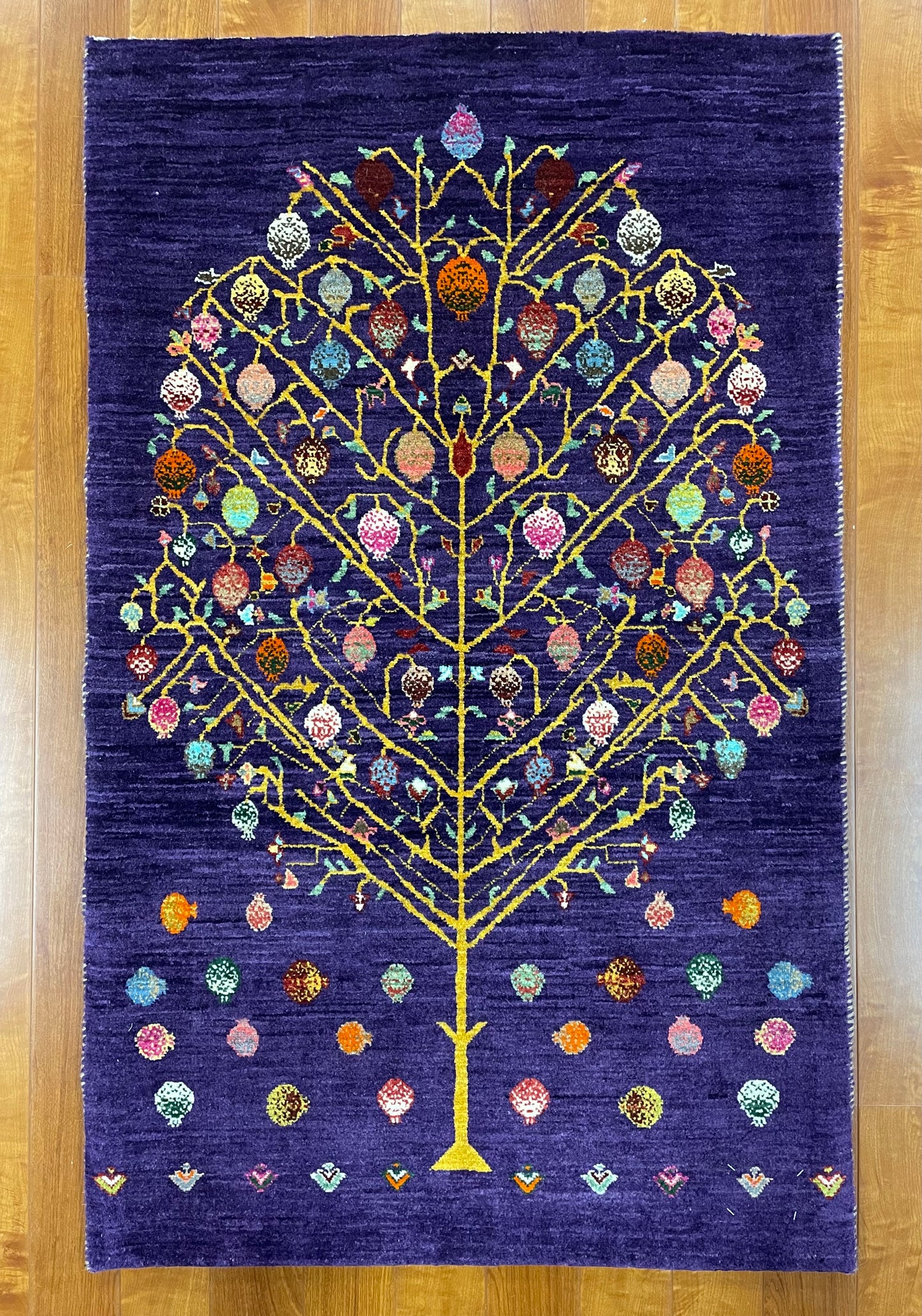 【オンライン限定】カシュクリギャッベ 134cm x 84cm RJ15639