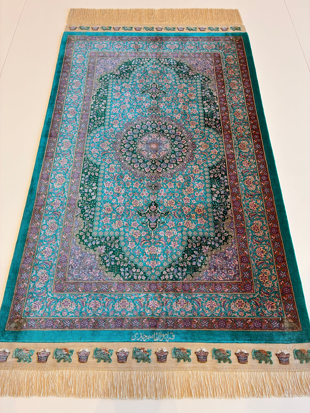 【千葉店】クム ジェッディ工房 125cm x 82cm PS12944