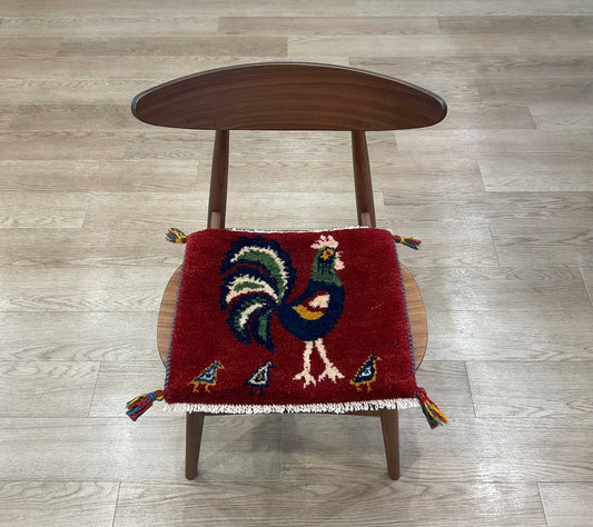ギャッベ 42cm x 39cm T5227