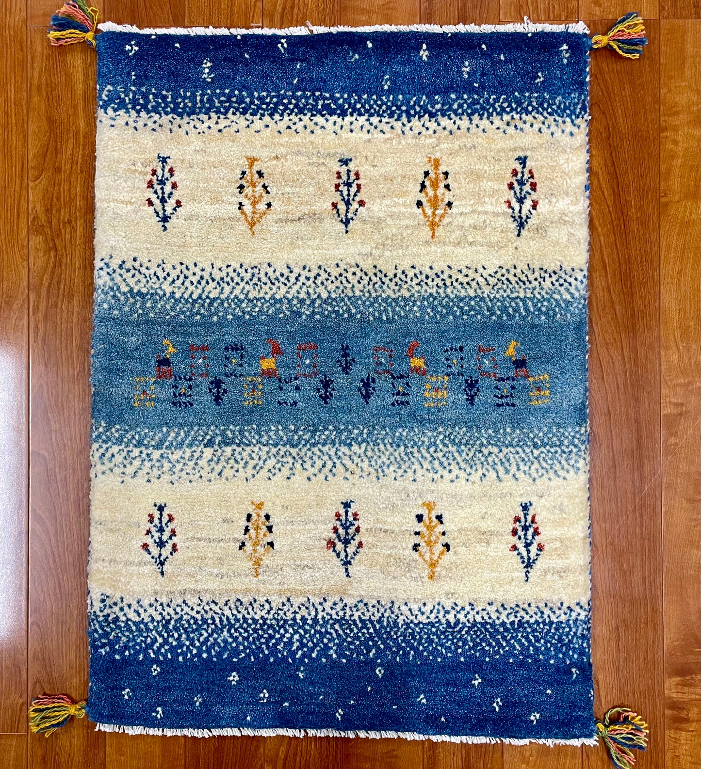 【オンライン限定】ギャッベ 90cm x 63cm RJ5944