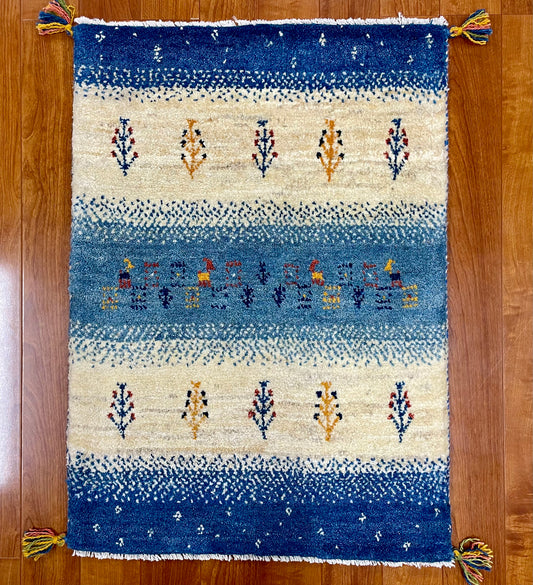 【オンライン限定】ギャッベ 90cm x 63cm RJ5944