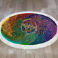 クム バハラミ工房 117cm x 82cm(楕円形) PS9357