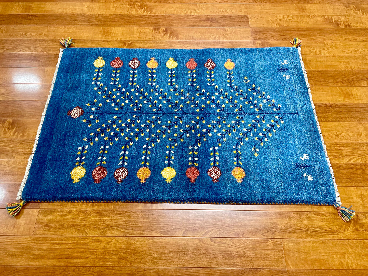 【オンライン限定】ギャッベ 122cm x 82cm RJ9708